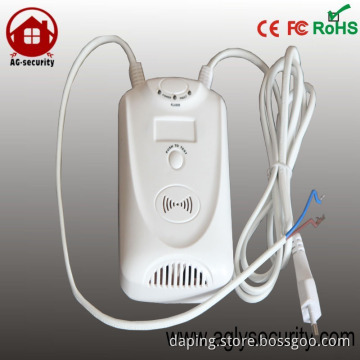 CO detector with solenoid value
